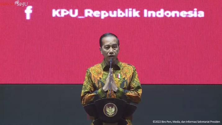 Jelang Pemilu Serentak 2024, Jokowi Pesan Ini ke KPU