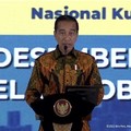 Saat Jokowi Berkelakar Soal Warna Kuning di Acara Pengusaha