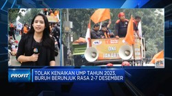 Tolak Kenaikan UMP 2023, Buruh Berunjuk Rasa 2-7 Desember