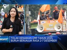 Tolak Kenaikan UMP 2023, Buruh Berunjuk Rasa 2-7 Desember
