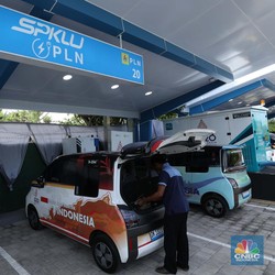 Mudik Pakai Mobil Listrik, Ini Daftar Titik Ngecas di SPKLU