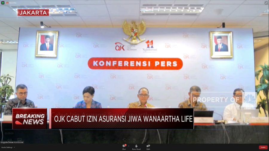 Efek Kasus Wanaartha, OJK Evaluasi Semua Produk Saving Plan  (CNBC Indonesia TV)