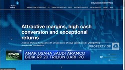 IPO Super Jumbo Anak Usaha Saudi Aramco, Segini Nilainya