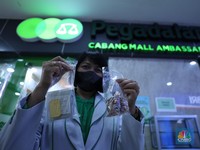 Mulai Diskon! Harga Emas Pegadaian Kompak Turun Hari Ini