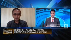 Penambang Dukung Presiden Jokowi Lawan Kekalahan Gugatan WTO