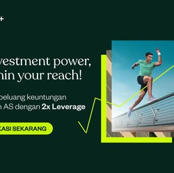 Inovasi Baru, Pluang Punya Fitur Leverage Aset Saham AS