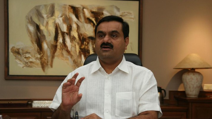 486156386 AHMEDABAD, INDIA - JULY 19: Chairman Of Adani Group Gautam Adani poses for a profile shoot during an interview on Jlu on July 19, 2010 in Ahmedabad, India. (Photo by Ramesh Dave/Mint via Getty Images)