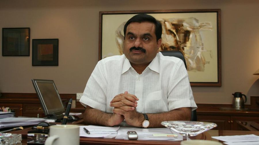 AHMEDABAD, INDIA - JULY 19: Chairman Of Adani Group Gautam Adani poses for a profile shoot during an interview on Jlu on July 19, 2010 in Ahmedabad, India. (Photo by Ramesh Dave/Mint via Getty Images)