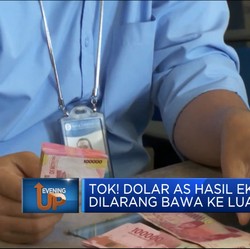 Tok! Dolar AS Hasil Ekspor Dilarang Bawa ke Luar Negeri