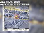Gempa Magnitudo 6,2 Guncang Jember