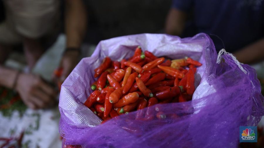 Harga Bahan Pokok di Pasar Tradisional (վ/Tri Susilo)