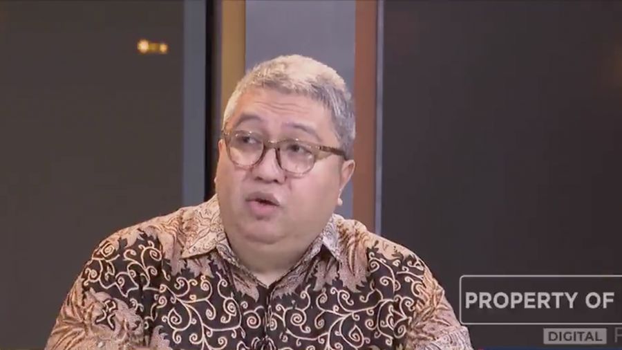 Ketua Umum Aprindo, Roy Nicolas Mandey di acara Road To CNBC Indonesia Awards