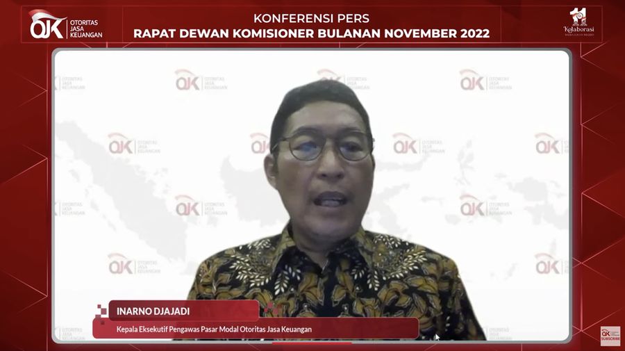 Konferensi Pers Hasil Rapat Dewan Komisioner (RDK) OJK Bulan November 2022