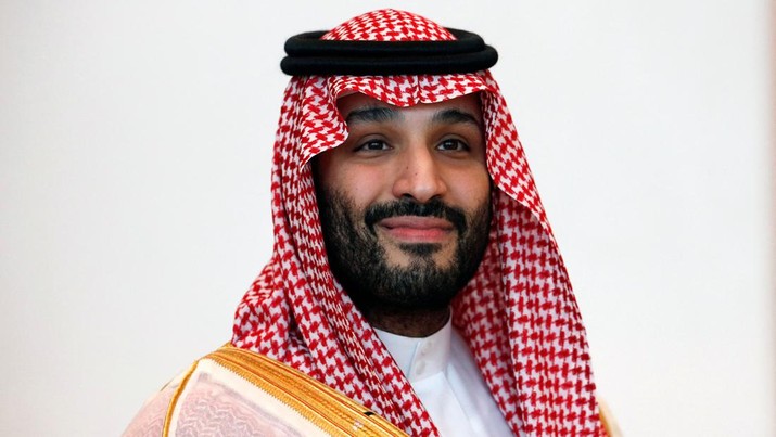 Putra Mahkota Saudi Mohammed bin Salman tiba untuk menghadiri acara 