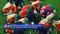 Kalahkan Tim Matador, Tim Maroko Lolos Ke Perempat Final