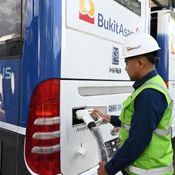 PTBA Mulai Operasikan 10 Unit Bus Listrik Kendaraan Tambang