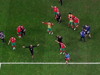 Viral Tim Maroko Baca Al-Fatihah Sebelum Penalti Vs Spanyol