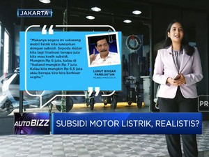 Subsidi Motor Listrik Rp 6,5 Juta, Realistis?
