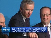 Bos LVMH Group Geser Posisi Elon Musk Sebagai Orang Terkaya