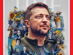Bukan Putin! Zelensky Jadi Person of The Year Majalah Time