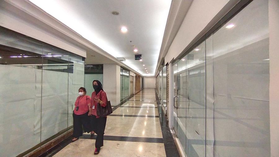 Mal di ibu kota Sepi (Cnbc Indonesia/Tri Susilo)