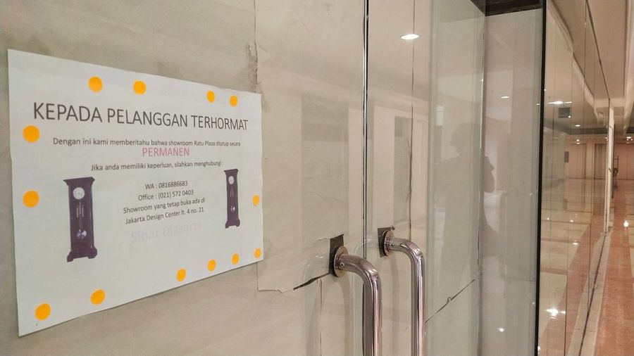 Mal di ibu kota Sepi (Cnbc Indonesia/Tri Susilo)