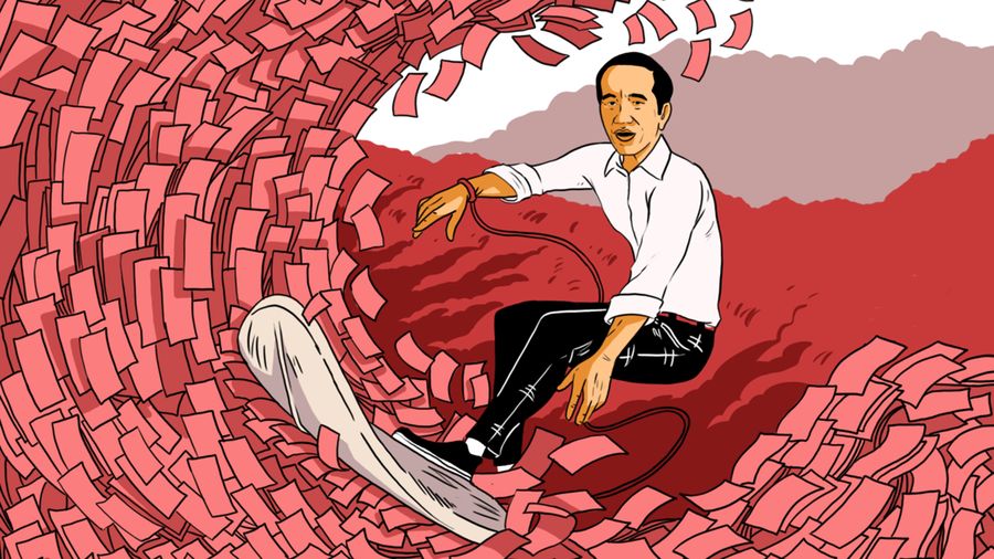 Setoran Lancar! Jokowi 'Kebanjiran' Uang di Akhir Tahun