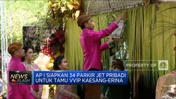 AP I Siapkan 34 Parkir Jet Pribadi Tamu VVIP Kaesang-Erina