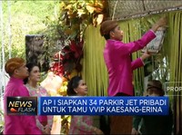 AP I Siapkan 34 Parkir Jet Pribadi Tamu VVIP Kaesang-Erina