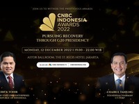 Malam Puncak CNBC Award 2022 Tiba, Siapa Bakal Jadi Juara?