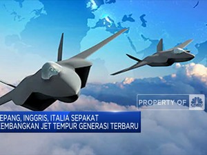Jepang, Inggris, Italia Sepakat Kembangkan Jet Tempur Terbaru