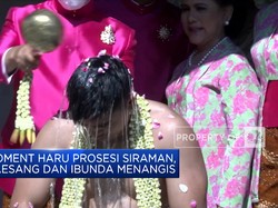 Moment Haru Prosesi Siraman, Kaesang dan Ibunda Menangis