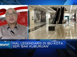 Mal Legendaris di Ibu Kota Sepi "Bak Kuburan", Ini Sebabnya