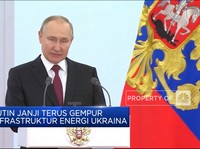 Ngeri! Putin Komit Gempur Terus Infrastruktur Energi Ukraina