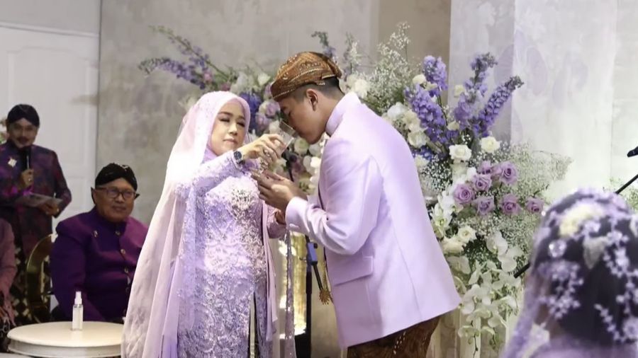 Upacara Malam Midodareni Pernikahan Kaesang & Erina. (Tangkapan Layar Youtube)
