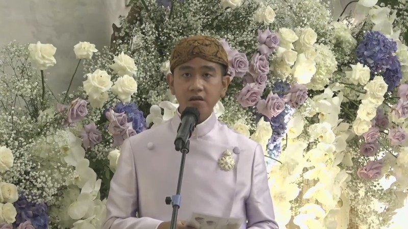 Upacara Malam Midodareni Pernikahan Kaesang & Erina. (Tangkapan Layar Youtube)