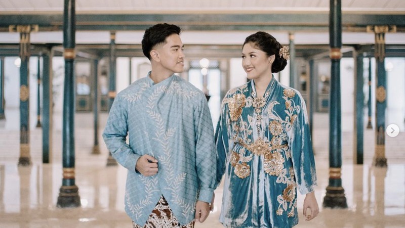 Menjelang hari pernikahannya, putra bungsu Presiden Joko Widodo (Jokowi), Kaesang Pangarep dan calon istri Erina Gudono melakukan beragam tema sesi pemotretan pre-wedding. (Instagram @kaesangp)