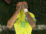 Neymar Nangis! Ini Detik Menyedihkan Brasil Kalah Piala Dunia