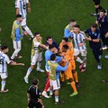 Potret Messi Adu Mulut Kala Argentina Menang Lawan Belanda