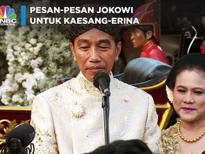 Video: Pesan-pesan Jokowi Untuk Kaesang-Erina