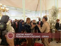 Tasyakuran Kaesang-Erina, Jokowi Disambut Mangkunegoro X