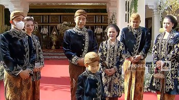 Video: Iringan Keluarga Jokowi, Jan Ethes Curi Perhatian