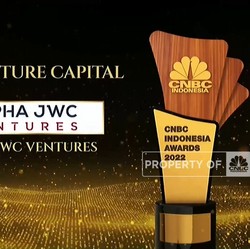 Alpha JWC Investasi di 70 Startup, 4 Unicorn, dan 27 Centaur