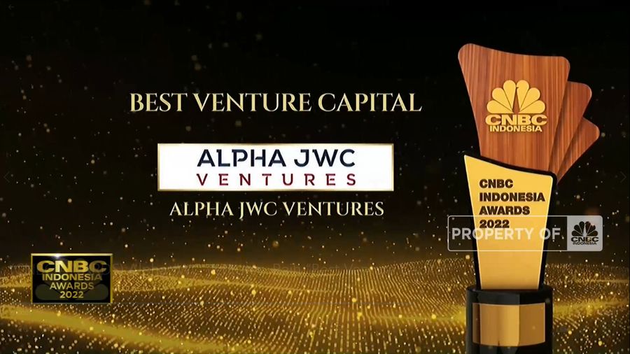 Alpha JWC Ventures  Raih “Best Venture Capital” (CNBC Indonesia TV)