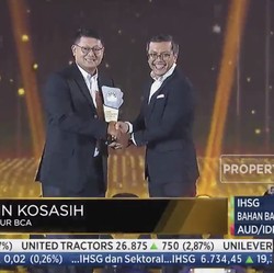 Kinerja Solid, Bank BCA Dinobatkan Jadi Most Valuable Bank