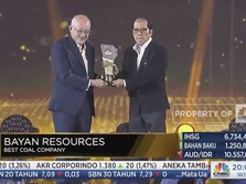 BYAN Sukses Raih Best Coal Company CNBC Indonesia Awards 2022
