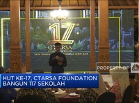 Video: HUT Ke-17, CTARSA Foundation Bangun 117 Sekolah