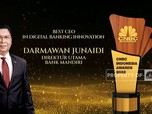 Darmawan Junaidi Raih Best CEO In Digital Banking Innovation