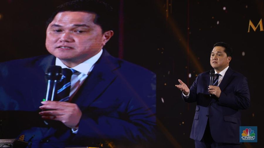 Erick Thohir, Menteri BUMN dalam acara penghargaan bergengsi ²©²ÊÍøÕ¾ Award dengan tema
