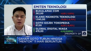 GOTO Ambles Sampai "Mentok", Prospek Window Dressing Menipis